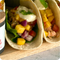 Zalmtortilla's met mangosalsa