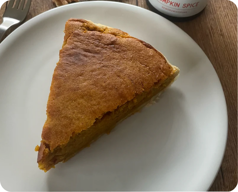 Roasted Pumpkin Pie